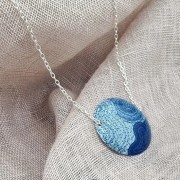 Necklace | Koorie Tales | Colour Season | Domed Necklace | Blues